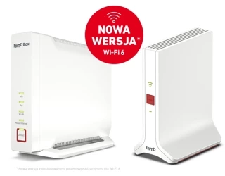 Router Wi-Fi FRITZ!Box 4060 WAN Wi-Fi 6 MESH + Wzmacniacz Wi-Fi FRITZ!Repeater 3000 AX Wi-Fi 6 MESH